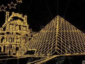 le Louvre à Noël